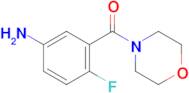 (5-Amino-2-fluorophenyl)(morpholino)methanone
