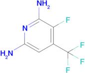 3-Fluoro-4-(trifluoromethyl)pyridine-2,6-diamine