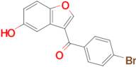 (4-Bromophenyl)(5-hydroxybenzofuran-3-yl)methanone