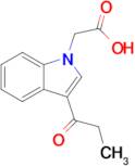 2-(3-Propionyl-1H-indol-1-yl)acetic acid