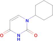 1-Cyclohexylpyrimidine-2,4(1H,3H)-dione