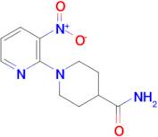 1-(3-Nitropyridin-2-yl)piperidine-4-carboxamide