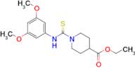 Ethyl 1-((3,5-dimethoxyphenyl)carbamothioyl)piperidine-4-carboxylate