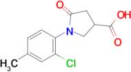 1-(2-Chloro-4-methylphenyl)-5-oxopyrrolidine-3-carboxylic acid