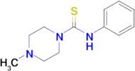 4-Methyl-N-phenylpiperazine-1-carbothioamide