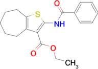 Ethyl 2-benzamido-5,6,7,8-tetrahydro-4H-cyclohepta[b]thiophene-3-carboxylate