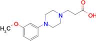 3-(4-(3-Methoxyphenyl)piperazin-1-yl)propanoic acid