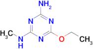 6-Ethoxy-N2-methyl-1,3,5-triazine-2,4-diamine