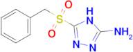 5-phenylmethanesulfonyl-4H-1,2,4-triazol-3-amine