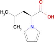 (S)-4-methyl-2-(1H-pyrrol-1-yl)pentanoic acid