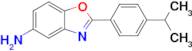 2-(4-Isopropylphenyl)benzo[d]oxazol-5-amine