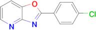 2-(4-Chlorophenyl)oxazolo[4,5-b]pyridine