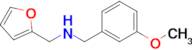 1-(Furan-2-yl)-N-(3-methoxybenzyl)methanamine