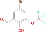 5-Bromo-2-hydroxy-3-(trifluoromethoxy)benzaldehyde