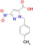 1-(4-Methylbenzyl)-3-nitro-1H-pyrazole-5-carboxylic acid
