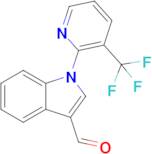 1-(3-(Trifluoromethyl)pyridin-2-yl)-1H-indole-3-carbaldehyde