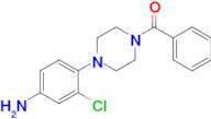 (4-(4-Amino-2-chlorophenyl)piperazin-1-yl)(phenyl)methanone