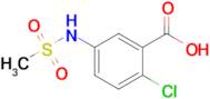 2-Chloro-5-(methylsulfonamido)benzoic acid