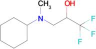 3-(Cyclohexyl(methyl)amino)-1,1,1-trifluoropropan-2-ol