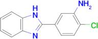 5-(1H-benzo[d]imidazol-2-yl)-2-chloroaniline