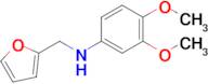 N-(furan-2-ylmethyl)-3,4-dimethoxyaniline