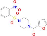 Furan-2-yl(4-((2-nitrophenyl)sulfonyl)piperazin-1-yl)methanone