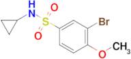 3-Bromo-N-cyclopropyl-4-methoxybenzenesulfonamide