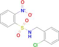 N-(2-chlorobenzyl)-2-nitrobenzenesulfonamide