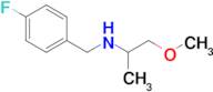 N-(4-fluorobenzyl)-1-methoxypropan-2-amine