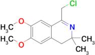 1-(Chloromethyl)-6,7-dimethoxy-3,3-dimethyl-3,4-dihydroisoquinoline