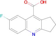 7-Fluoro-2,3-dihydro-1H-cyclopenta[b]quinoline-9-carboxylic acid