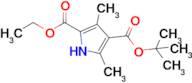 4-(Tert-butyl) 2-ethyl 3,5-dimethyl-1H-pyrrole-2,4-dicarboxylate