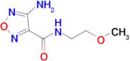 4-Amino-N-(2-methoxyethyl)-1,2,5-oxadiazole-3-carboxamide