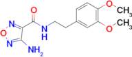 4-Amino-N-(3,4-dimethoxyphenethyl)-1,2,5-oxadiazole-3-carboxamide