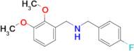 N-(2,3-dimethoxybenzyl)-1-(4-fluorophenyl)methanamine