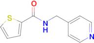 N-(pyridin-4-ylmethyl)thiophene-2-carboxamide