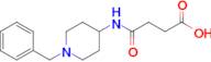 4-((1-Benzylpiperidin-4-yl)amino)-4-oxobutanoic acid