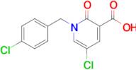 5-Chloro-1-(4-chlorobenzyl)-2-oxo-1,2-dihydropyridine-3-carboxylic acid