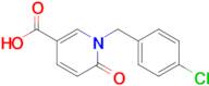 1-(4-Chlorobenzyl)-6-oxo-1,6-dihydropyridine-3-carboxylic acid