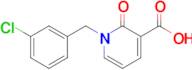 1-(3-Chlorobenzyl)-2-oxo-1,2-dihydropyridine-3-carboxylic acid