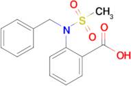 2-(N-benzylmethylsulfonamido)benzoic acid