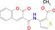 Methyl 3-(2-oxo-2H-chromene-3-carboxamido)thiophene-2-carboxylate