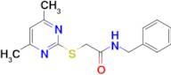 N-benzyl-2-((4,6-dimethylpyrimidin-2-yl)thio)acetamide