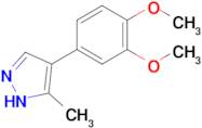 4-(3,4-dimethoxyphenyl)-5-methyl-1H-pyrazole