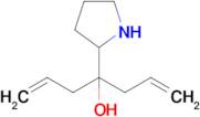 4-(Pyrrolidin-2-yl)hepta-1,6-dien-4-ol