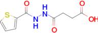 4-Oxo-4-(2-(thiophene-2-carbonyl)hydrazinyl)butanoic acid