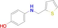 4-((Thiophen-2-ylmethyl)amino)phenol