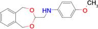 N-((1,5-dihydrobenzo[e][1,3]dioxepin-3-yl)methyl)-4-methoxyaniline