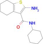 2-Amino-N-cyclohexyl-4,5,6,7-tetrahydrobenzo[b]thiophene-3-carboxamide