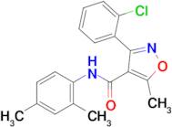 3-(2-Chlorophenyl)-N-(2,4-dimethylphenyl)-5-methylisoxazole-4-carboxamide